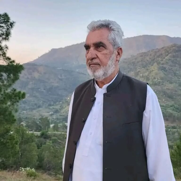 Sardar Liaqat Hussain, founder and chairman of Khud Kafeel Tehreek